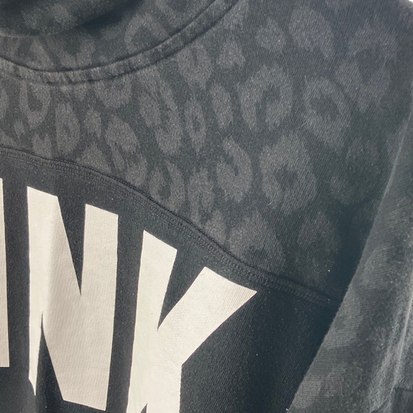 PINK Victoria's Secret Black Cowl Neck‎ Sweater - Picture 5 of 8